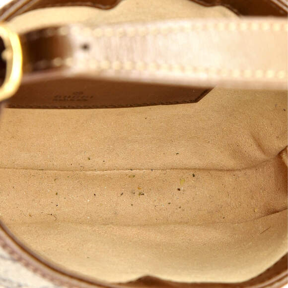 Gucci Jackie Hobo Gg Coated Canvas Mini #211112G20B - Picture 5 of 7